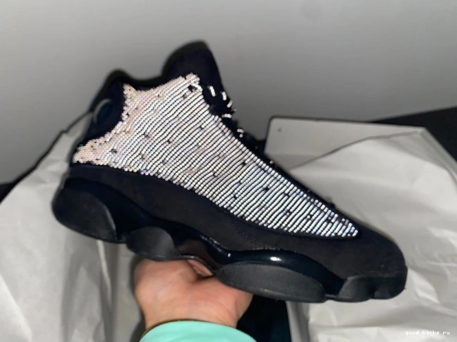Retro Air Black Jordan 414571-011 13 Cat 0709